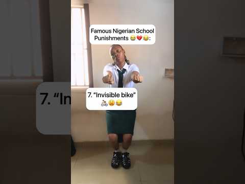Famous Nigerian School Punishments 😭😂 #shorts