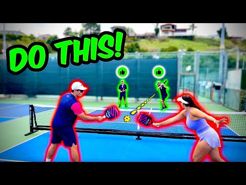 How to Win in Pickleball by Hitting HARD! (end points with POWER)