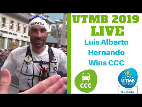 UTMB Live | First three male finishers of CCC
