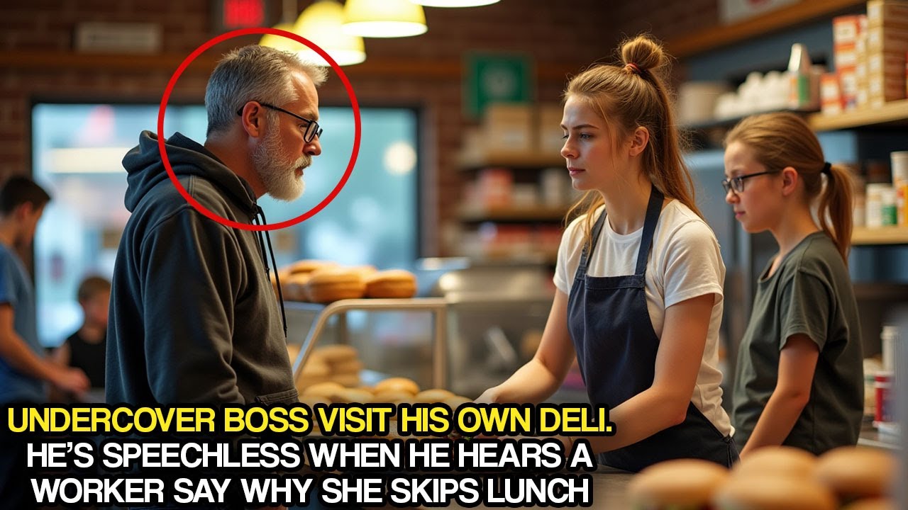 Undercover Boss Visits His Own Deli. He’s Speechless When He Hears a Worker Say Why She Skips Lunch