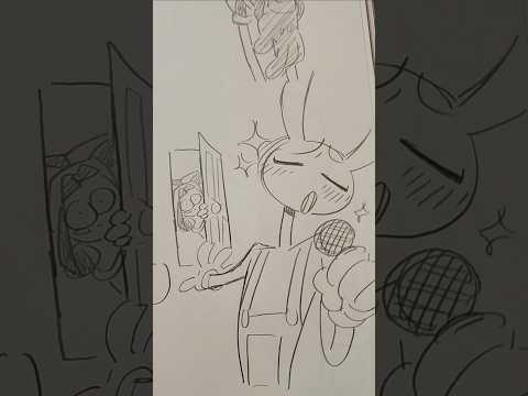 Jax caught in 4k XD (I stayed up till 4am making this) #tadc #funnybunny #art #fyp #fypシ #fypage