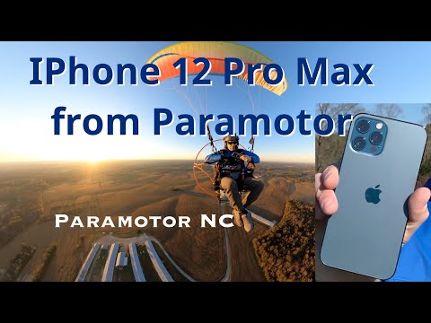 iPhone 12 Pro Max Review - Images from Paramotor #ParamotorNC #IPhone12