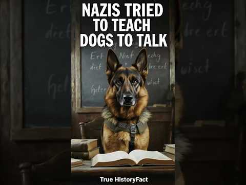 The Weird Nazi Plan to Make Dogs Read!