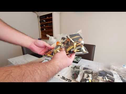 Unboxing Lego 75810 Stranger Things set! 4K