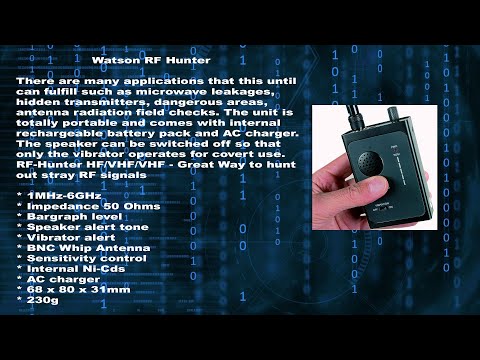 Testing the Watson RF Hunter