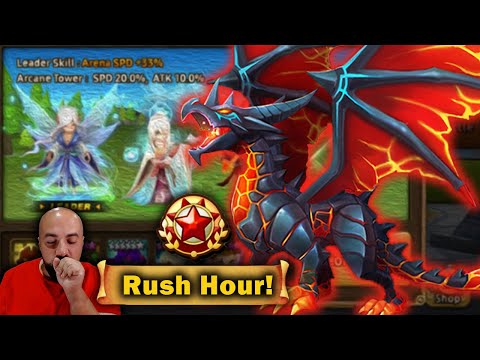 I'm calm in RUSH HOUR! Summoners War