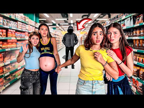 ALGUÉM SEGUIU A MARIANA GRÁVIDA NO MERCADO - MUITO TENSO 😱😱😱