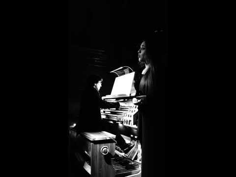 Tamara Ivaniš singt "Ich sehe dich in tausend Bildern" von Max Reger, Manuel Schuen, Orgel