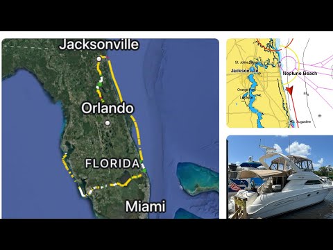 Scenic Yacht Delivery from Sanford to St. Pete, FL {586 nautical mile VLOG}