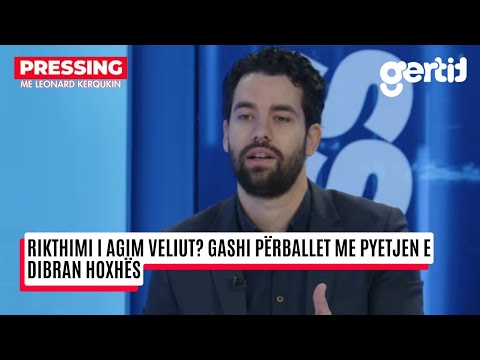 Rikthimi i Agim Veliut? Gashi përballet me pyetjen e Dibran Hoxhës | Pressing | T7