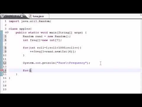 Java Programming Tutorial 30 Array Elements As Counters Video Lecture Other Programming Videos