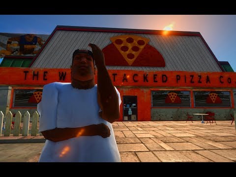 CJ se vuelve un GORDO GTA SAN ANDREAS LOQUENDO