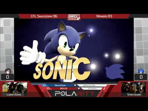 CFL Smackdown 96 WiiU - Looney2unes (Bayonetta) vs Streetshark (Sonic) - Winners R3