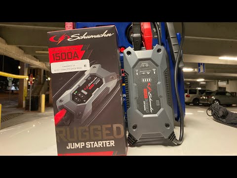 Schumacher 1500 Amps Rugged Lithium Jump Starter $130 | Schumacher Lithium Jump Starter model SL1611