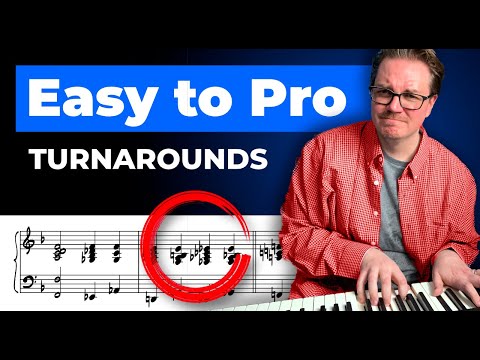 8 Levels of Jazz Piano Turnarounds (YOU MUST KNOW)