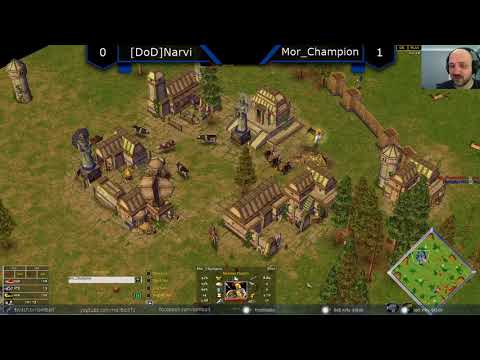 Mor_Champion vs [DoD]Narvi - Age of Mythology: The Titans (Game 2)