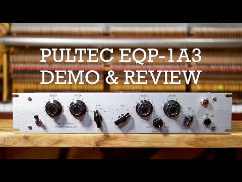 Pultec EQP1A3 Demo & Review