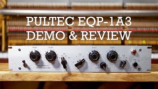 Video thumbnail for Pultec EQP1A3 Demo & Review by Alec Brits