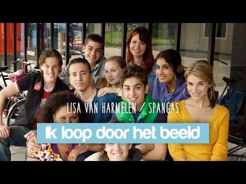 Me in the youth serie SpangaS / Ik in de jeugdserie SpangaS (als figurant)