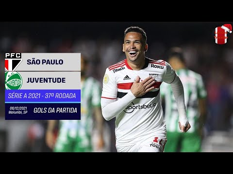 Gols - São Paulo 3x1 Juventude - 37ª Rodada Brasileirão 2021 - Premiere Full HD⁶⁰