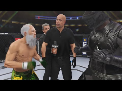 UFC 4 - Old Bruce Lee vs. Dark Souls Knight - Crazy Rematch 👊🤪