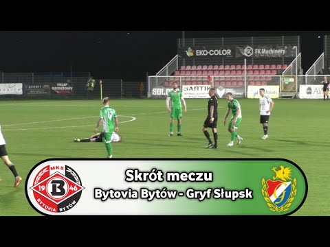 Skrót meczu | Bytovia Bytów 0-2 Gryf Słupsk | 1/8 Pomorskiego Pucharu Polski
