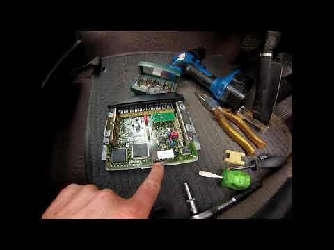 bmw e30 ecu chip install - step by step + RESULTS
