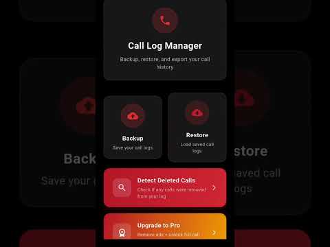 Deleted Calls Checker & Backup