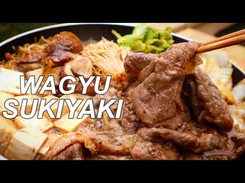 Sukiyaki Recipe / Japanese hot pot / すき焼き