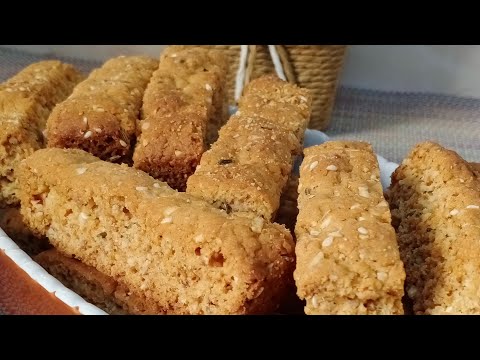Home Made Easy Rusk Biscuits.