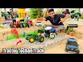 I Build A Mini Tochan Track For Rc Tractor Ll Tug Of War Track Construction Aakash946
