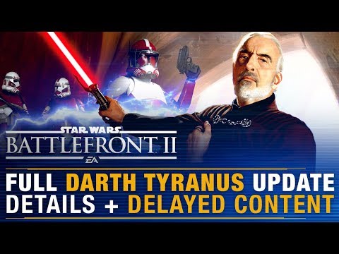 Count Dooku Full Details (Abilities/Emotes/Audio) + Delayed Content | Battlefront Update