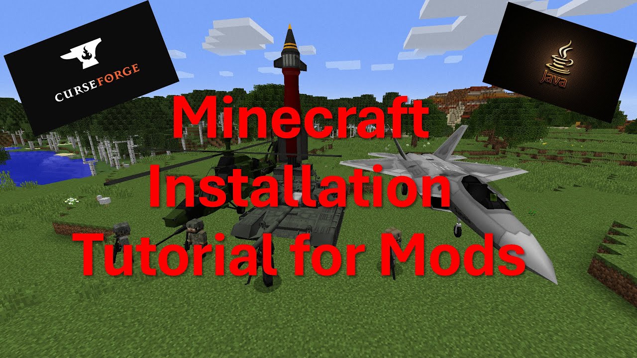 MC Tutorial for Curse Forge, Java and my War Modpack