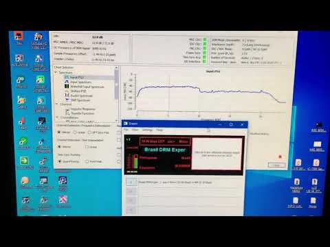 DRM - R. Nacional (Brasil) with NE602 Direct Conversion DIY Receiver