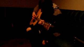 Monty Are I singing Just In Time, acoustic in Omaha on 12.2.09