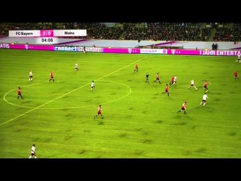 Franck Ribéry Tor - FC Bayern 1:0 1. FSV Mainz 05 (Telekom Cup 2017 Finale) - Ribéry Goal