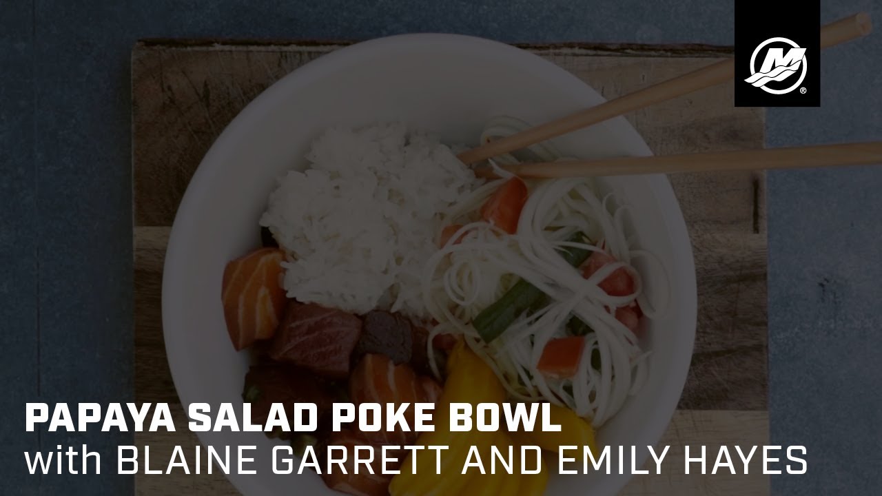 Cook Your Catch: Papaya Salad Poke Bowl