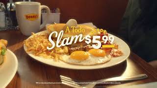 Denny's Anytime (2026 YouTube Commercial, Spanish Version)