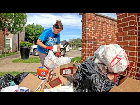 Last Day of College Move Out Dumpster Diving – What a Great Haul to End On!