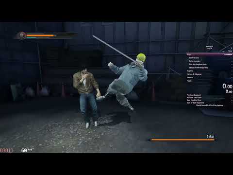 Yakuza 5 Speedrun Labbing - Fast Sakai?
