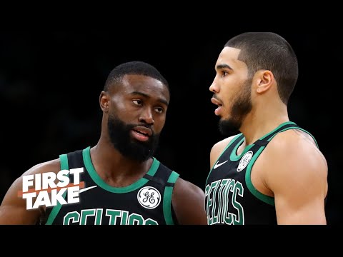 傑森-塔圖姆或杰倫-布朗。誰是凱爾特人隊的最佳球員？| 第一時間 (Jayson Tatum or Jaylen Brown: Who is the best player on the Celtics? | First Take)