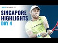 Albot & Hanfmann Play Epic; Mannarino Battles Marcora | Singapore 2021 Day 4 Highlights
