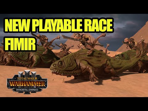 NEW Fimir Playable Race - OVN Lost Factions - Immortal Empires - Total War Warhammer 3 - Mod Review