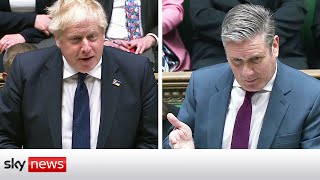PMQs in full: Boris Johnson faces Sir Keir Starmer as calls for his resignation continue to grow