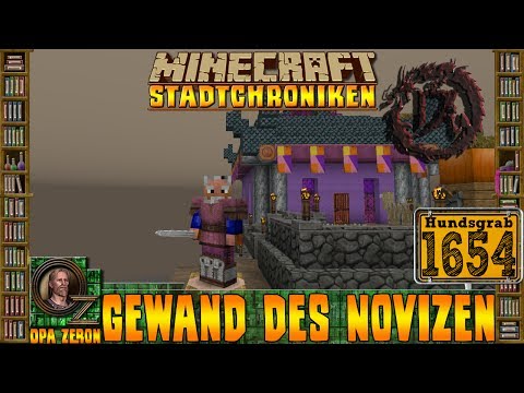 MINECRAFT Stadtchroniken [#1654] Gewand des Novizen  [HD+ Deutsch]