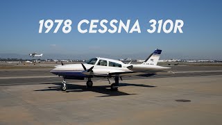 1978 Cessna 310R Flight to Hemet-Ryan Airport (For Sale)