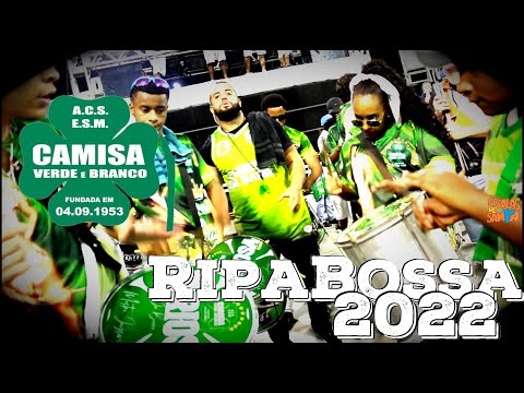CAMISA VERDE E BRANCO 2022 - Desenho dos Ripa Bossa #PioneiroNoVídeoDosBreques