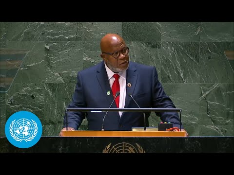Dennis Francis takes oath of office as 78th UN General Assembly President | United Nations