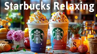 Relaxing Spring Morning Jazz☕Positive Starbucks Coffee Jazz Music & Bossa Nova Piano For Work, Study