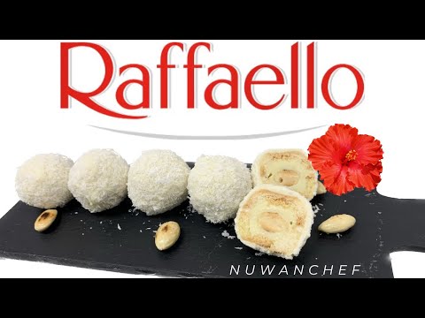 Raffaello chocolate truffles 🇮🇹 #italy #nuwanchef #subscribe #like #share #chocolatelover #bahrain